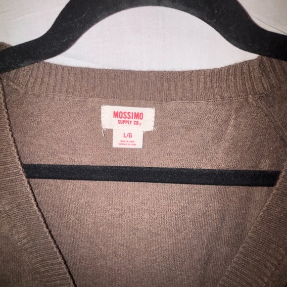 Mossimo Supply Co. Brown Button-Up Cardigan - Picture 3 of 11